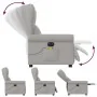 Sillón reclinable de masaje eléctrico tela gris nube von , Sessel - Ref: Foro24-3303373, Preis: 262,58 €, Rabatt: %