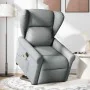 Sillón de masaje reclinable de pie de tela gris claro by , Armchairs - Ref: Foro24-3303384, Price: 295,86 €, Discount: %