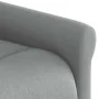 Sillón de masaje reclinable de pie de tela gris claro by , Armchairs - Ref: Foro24-3303384, Price: 295,86 €, Discount: %