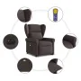 Sillón masaje eléctrico reclinable elevable tela marrón oscuro von , Sessel - Ref: Foro24-3303409, Preis: 332,45 €, Rabatt: %