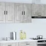 Armario de pared cocina Porto madera ingeniería gris hormigón by , Kitchen cabinets - Ref: Foro24-854061, Price: 58,82 €, Dis...