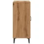 Aparador de madera de ingeniería roble artisan 90x34x80 cm by , Sideboards - Ref: Foro24-856893, Price: 110,41 €, Discount: %
