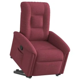 Sillón reclinable elevable tela rojo tinto von , Sessel - Ref: Foro24-3303257, Preis: 272,66 €, Rabatt: %