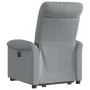 Sillón eléctrico reclinable elevable de tela gris claro by , Armchairs - Ref: Foro24-3303274, Price: 316,75 €, Discount: %