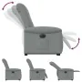 Sillón eléctrico reclinable elevable de tela gris claro by , Armchairs - Ref: Foro24-3303274, Price: 316,75 €, Discount: %