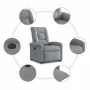 Sillón eléctrico reclinable elevable de tela gris claro by , Armchairs - Ref: Foro24-3303274, Price: 316,75 €, Discount: %