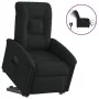 Sillón eléctrico reclinable elevable de tela negro de , Sillones - Ref: Foro24-3303276, Precio: 328,70 €, Descuento: %