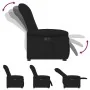 Sillón eléctrico reclinable elevable de tela negro de , Sillones - Ref: Foro24-3303276, Precio: 328,70 €, Descuento: %