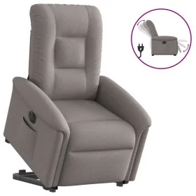 Sillón eléctrico reclinable elevable de tela gris taupe von , Sessel - Ref: Foro24-3303281, Preis: 341,66 €, Rabatt: %