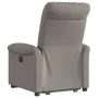 Sillón eléctrico reclinable elevable de tela gris taupe by , Armchairs - Ref: Foro24-3303281, Price: 341,49 €, Discount: %