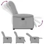 Sillón eléctrico reclinable elevable de tela gris nube von , Sessel - Ref: Foro24-3303283, Preis: 329,31 €, Rabatt: %