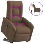 Sillón de masaje eléctrico reclinable elevable tela marrón by , Armchairs - Ref: Foro24-3303288, Price: 343,07 €, Discount: %