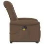 Sillón de masaje eléctrico reclinable elevable tela marrón by , Armchairs - Ref: Foro24-3303288, Price: 343,07 €, Discount: %