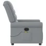 Sillón reclinable de masaje eléctrico tela gris claro by , Armchairs - Ref: Foro24-3303304, Price: 265,58 €, Discount: %