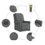 Silla de masaje reclinable de pie de tela gris oscuro von , Sessel - Ref: Foro24-3303325, Preis: 284,27 €, Rabatt: %