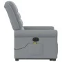 Sillón de masaje eléctrico reclinable elevable tela gris claro by , Armchairs - Ref: Foro24-3303344, Price: 348,79 €, Discoun...