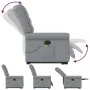 Sillón de masaje eléctrico reclinable elevable tela gris claro by , Armchairs - Ref: Foro24-3303344, Price: 348,79 €, Discoun...