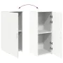 Armario de madera de ingeniería blanco 40x45x103,5 cm by , Lockers and storage cabinets - Ref: Foro24-859033, Price: 92,30 €,...