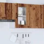 Armario pared cocina puerta de cristal Lucca madera vieja de , Armarios de cocina - Ref: Foro24-853775, Precio: 58,96 €, Desc...