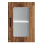 Armario pared cocina puerta de cristal Lucca madera vieja de , Armarios de cocina - Ref: Foro24-853775, Precio: 58,96 €, Desc...