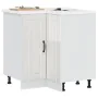 Mueble bajo esquina de cocina Lucca alto brillo blanco von , Küchenschränke - Ref: Foro24-853749, Preis: 118,70 €, Rabatt: %