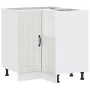 Mueble bajo esquina de cocina Lucca alto brillo blanco von , Küchenschränke - Ref: Foro24-853749, Preis: 118,70 €, Rabatt: %