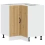 Mueble bajo esquina de cocina Lucca madera reconstituida by , Kitchen cabinets - Ref: Foro24-853756, Price: 107,47 €, Discoun...