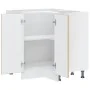 Mueble bajo esquina de cocina Lucca madera reconstituida by , Kitchen cabinets - Ref: Foro24-853756, Price: 107,47 €, Discoun...