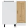 Mueble bajo esquina de cocina Lucca madera reconstituida by , Kitchen cabinets - Ref: Foro24-853756, Price: 107,47 €, Discoun...