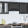 Armario de pared de cocina Lucca madera ingeniería negra de , Armarios de cocina - Ref: Foro24-853838, Precio: 54,17 €, Descu...