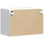 Armario de pared de cocina Lucca madera ingeniería negra de , Armarios de cocina - Ref: Foro24-853838, Precio: 54,17 €, Descu...