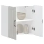 Armario de pared de cocina Lucca blanca de alto brillo by , Kitchen cabinets - Ref: Foro24-853819, Price: 60,27 €, Discount: %