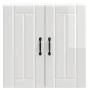 Armario de pared de cocina Lucca blanca de alto brillo by , Kitchen cabinets - Ref: Foro24-853819, Price: 60,27 €, Discount: %