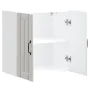 Armario de pared de cocina Lucca blanca de alto brillo by , Kitchen cabinets - Ref: Foro24-853819, Price: 60,27 €, Discount: %