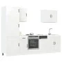 Mueble cocina Kalmar blanco de alto brillo 7 pzas de , Armarios de cocina - Ref: Foro24-3314763, Precio: 634,45 €, Descuento: %
