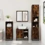 Set de muebles baño 3 pzas madera contrachapada roble ahumado by , Bathroom furniture - Ref: Foro24-3300967, Price: 218,53 €,...