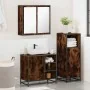 Set de muebles baño 3 pzas madera contrachapada roble ahumado by , Bathroom furniture - Ref: Foro24-3300967, Price: 218,53 €,...