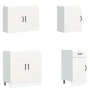 Mueble de cocina Kalmar blanco 7 piezas madera contrachapada de , Armarios de cocina - Ref: Foro24-3314761, Precio: 549,96 €,...