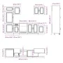 Mueble de cocina Kalmar blanco 7 piezas madera contrachapada de , Armarios de cocina - Ref: Foro24-3314761, Precio: 549,96 €,...