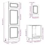 Mueble de cocina Kalmar blanco 7 piezas madera contrachapada de , Armarios de cocina - Ref: Foro24-3314761, Precio: 549,96 €,...