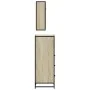 Set de muebles de baño 3 pzas madera contrachapada roble Sonoma von , Badezimmermöbel - Ref: Foro24-3301026, Preis: 221,48 €,...