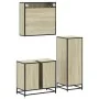 Set de muebles de baño 3 pzas madera contrachapada roble Sonoma von , Badezimmermöbel - Ref: Foro24-3301026, Preis: 221,48 €,...