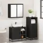 Juego de muebles de baño 3 pzas madera contrachapada negro de , Muebles de baño - Ref: Foro24-3300965, Precio: 229,56 €, Desc...