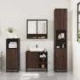 Set de muebles baño 3 pzas madera contrachapada roble marrón von , Badezimmermöbel - Ref: Foro24-3300999, Preis: 221,91 €, Ra...