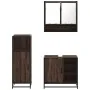 Set de muebles baño 3 pzas madera contrachapada roble marrón von , Badezimmermöbel - Ref: Foro24-3300999, Preis: 221,91 €, Ra...