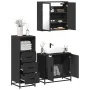 Juego de muebles de baño 3 pzas madera contrachapada negro von , Badezimmermöbel - Ref: Foro24-3301005, Preis: 232,22 €, Raba...