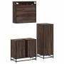 Set de muebles baño 3 pzas madera contrachapada roble marrón von , Badezimmermöbel - Ref: Foro24-3300959, Preis: 224,42 €, Ra...