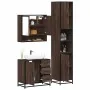 Set de muebles baño 3 pzas madera contrachapada roble marrón by , Bathroom furniture - Ref: Foro24-3301109, Price: 285,68 €, ...
