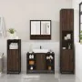 Set de muebles baño 4 pzas madera contrachapada roble marrón von , Badezimmermöbel - Ref: Foro24-3301244, Preis: 396,02 €, Ra...