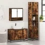 Set de muebles baño 3 pzas madera contrachapada roble ahumado by , Bathroom furniture - Ref: Foro24-3301102, Price: 294,04 €,...